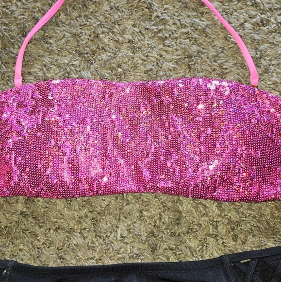 PINK Victoria's Secret Swim Bathing Suit Size Women's Large - Picture 2 of 3